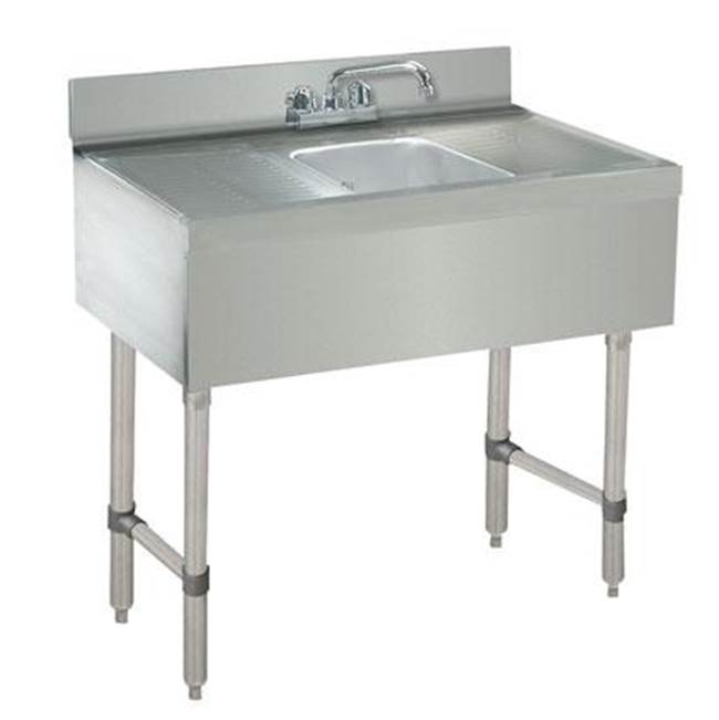Advance Tabco Underbar Basics Sink Unit, 1-compartment