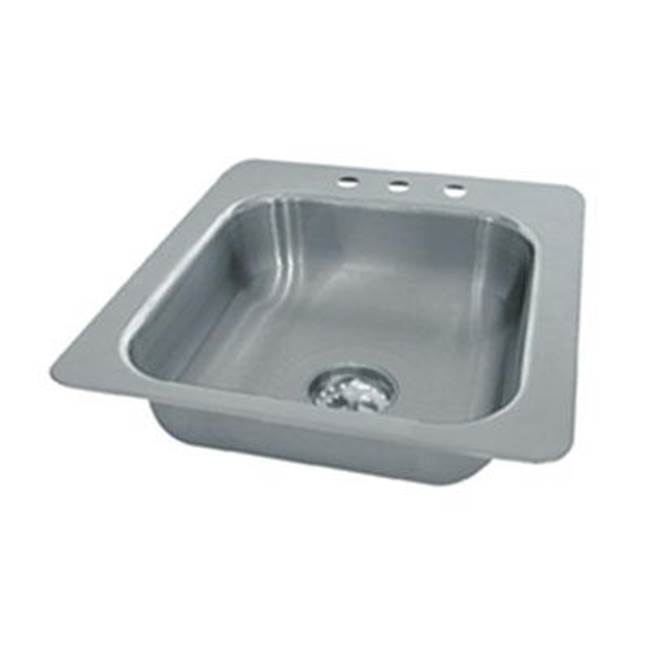 Advance Tabco Smart Series A.D.A. Compliant Drop-In Sink