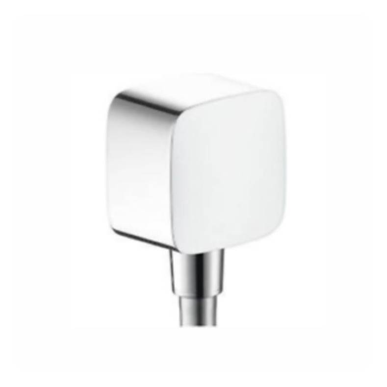 Axor ShowerSolutions Wall Outlet SoftCube with Check Valves in Chrome