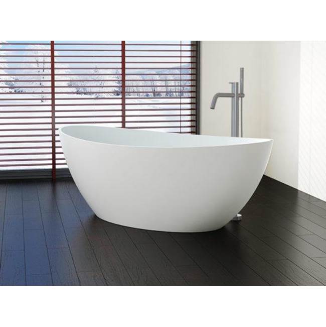 Badeloft Gloss White - BW-03-XL Freestanding Bath 70.8 x 35.4 x 24.4