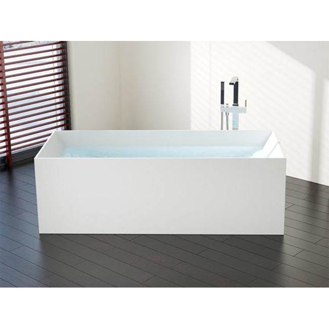 Badeloft Gloss White - BW-07 Freestanding Bath 68.9 x 28.7.5 x 22.4 