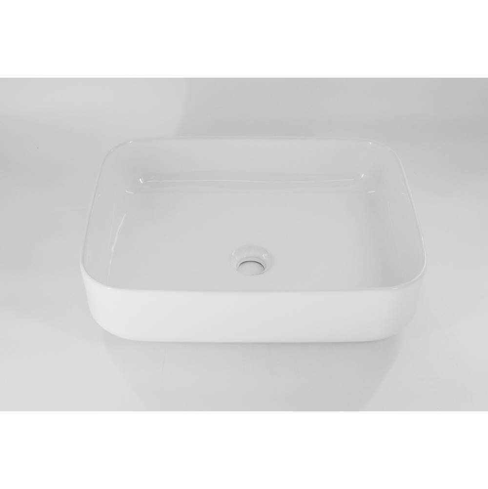 Chariot Oasis Adelaide Vessel Bathroom Sink in White