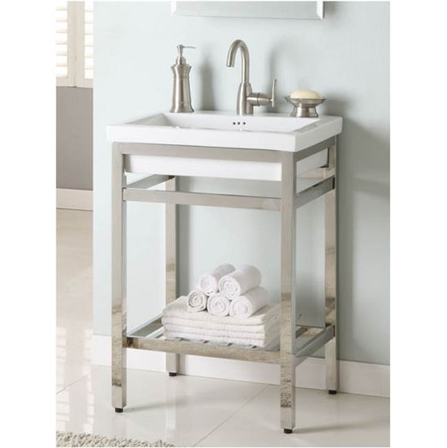 Chariot Oasis South Beach Console 24'' Polished Chrome