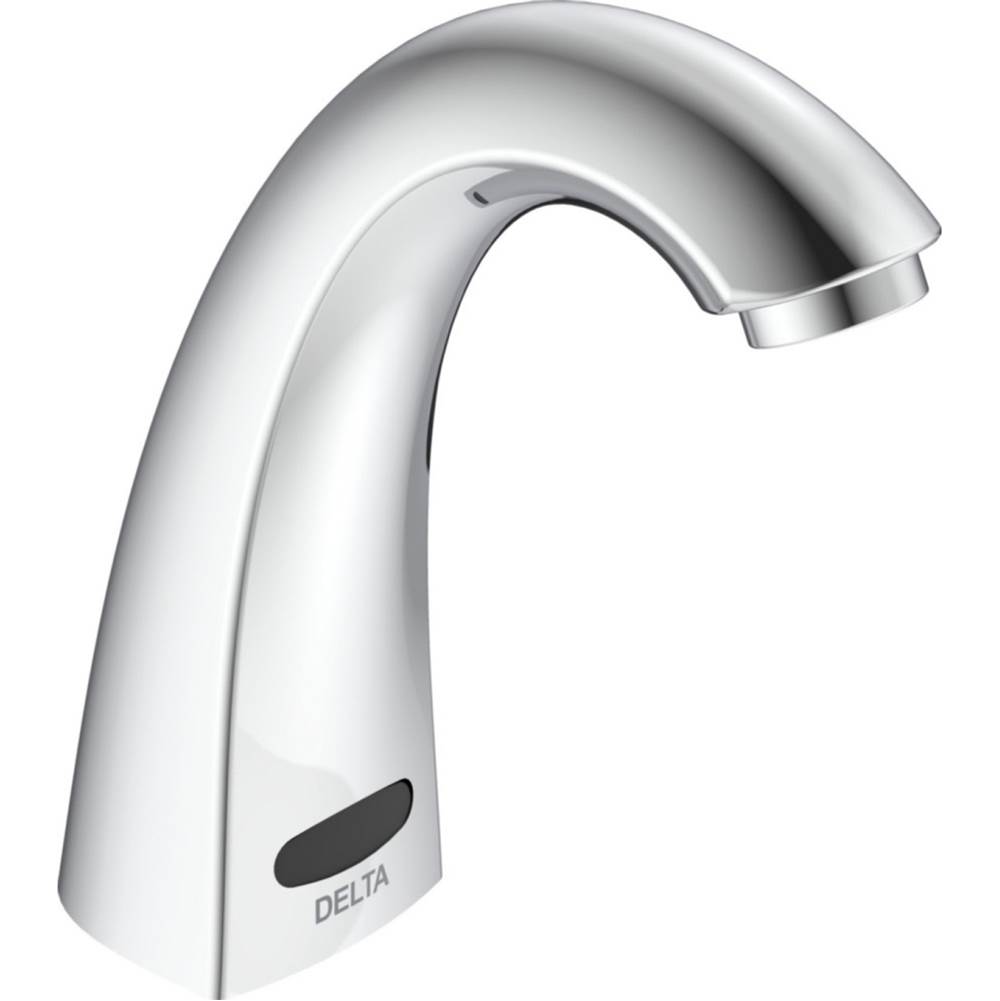Delta Commercial Commercial 590T: Single Hole Hardwire Electronic Bathroom Faucet
