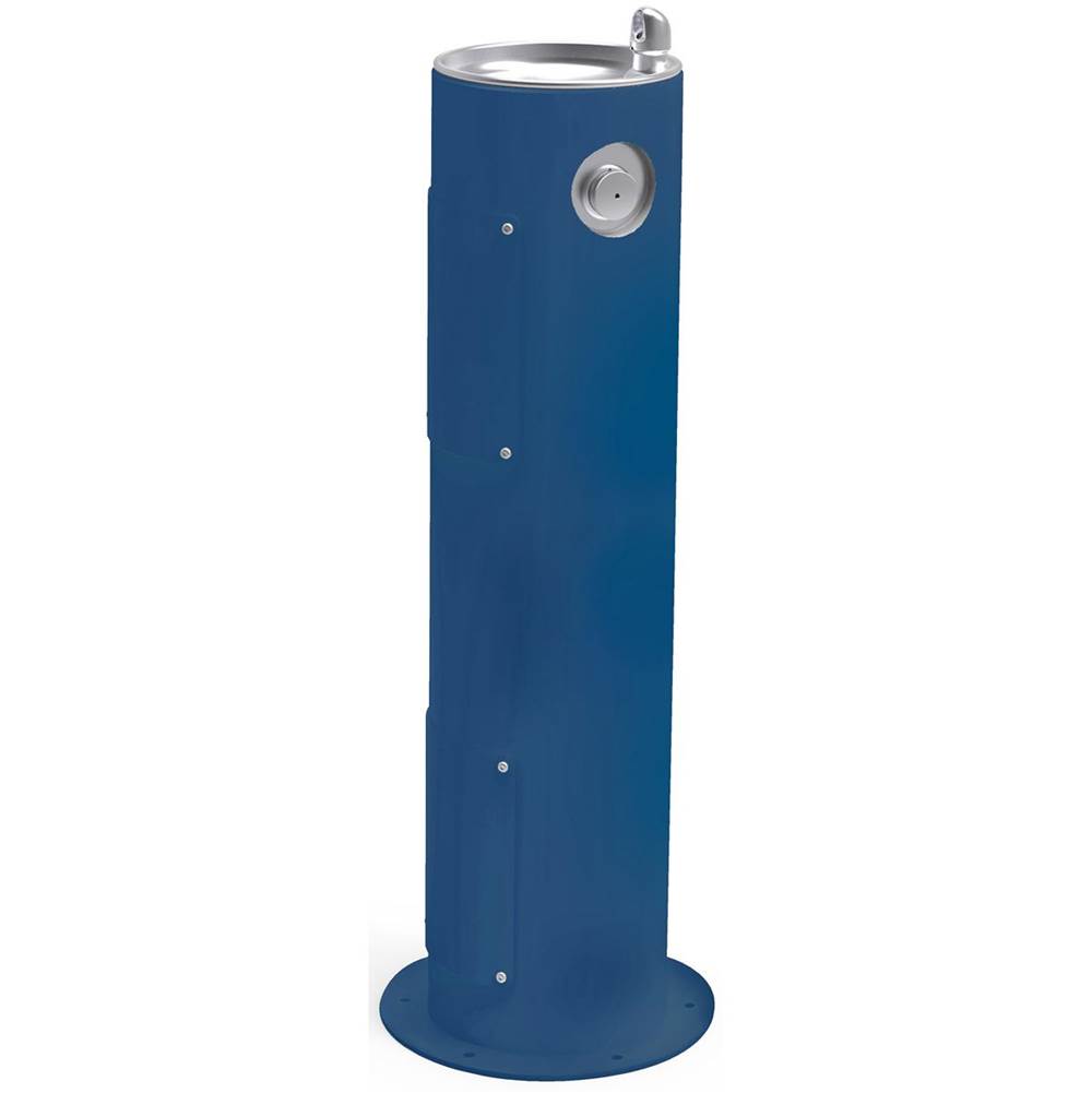 Elkay Outdoor Fountain Pedestal Non-Filtered, Non-Refrigerated Blue