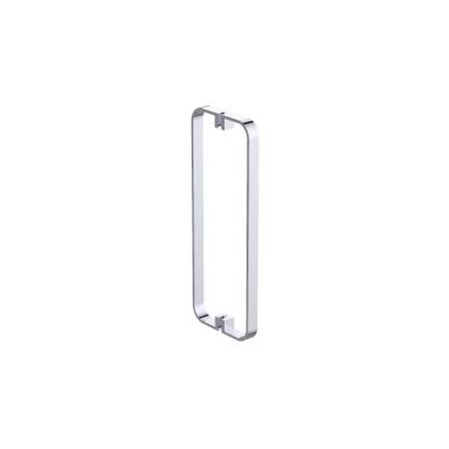 Kartners COLOGNE - 18-inch Double Shower Door Handle-Polished Nickel
