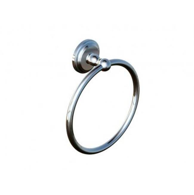 Kartners FLORENCE - Round Towel Ring-Oil Rubbed Bronze