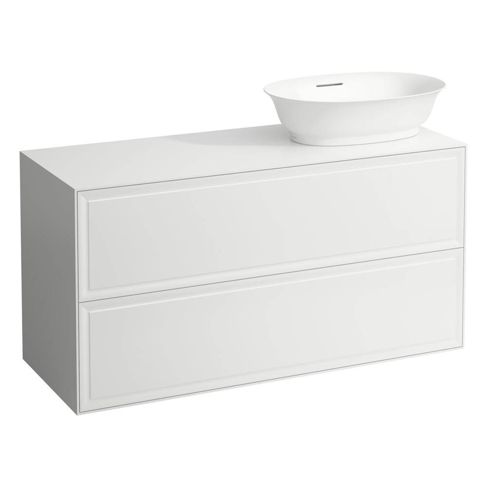 Laufen Drawer element Only, 2 drawers, cut-out right, matches bowl washbasins 812852, 812853