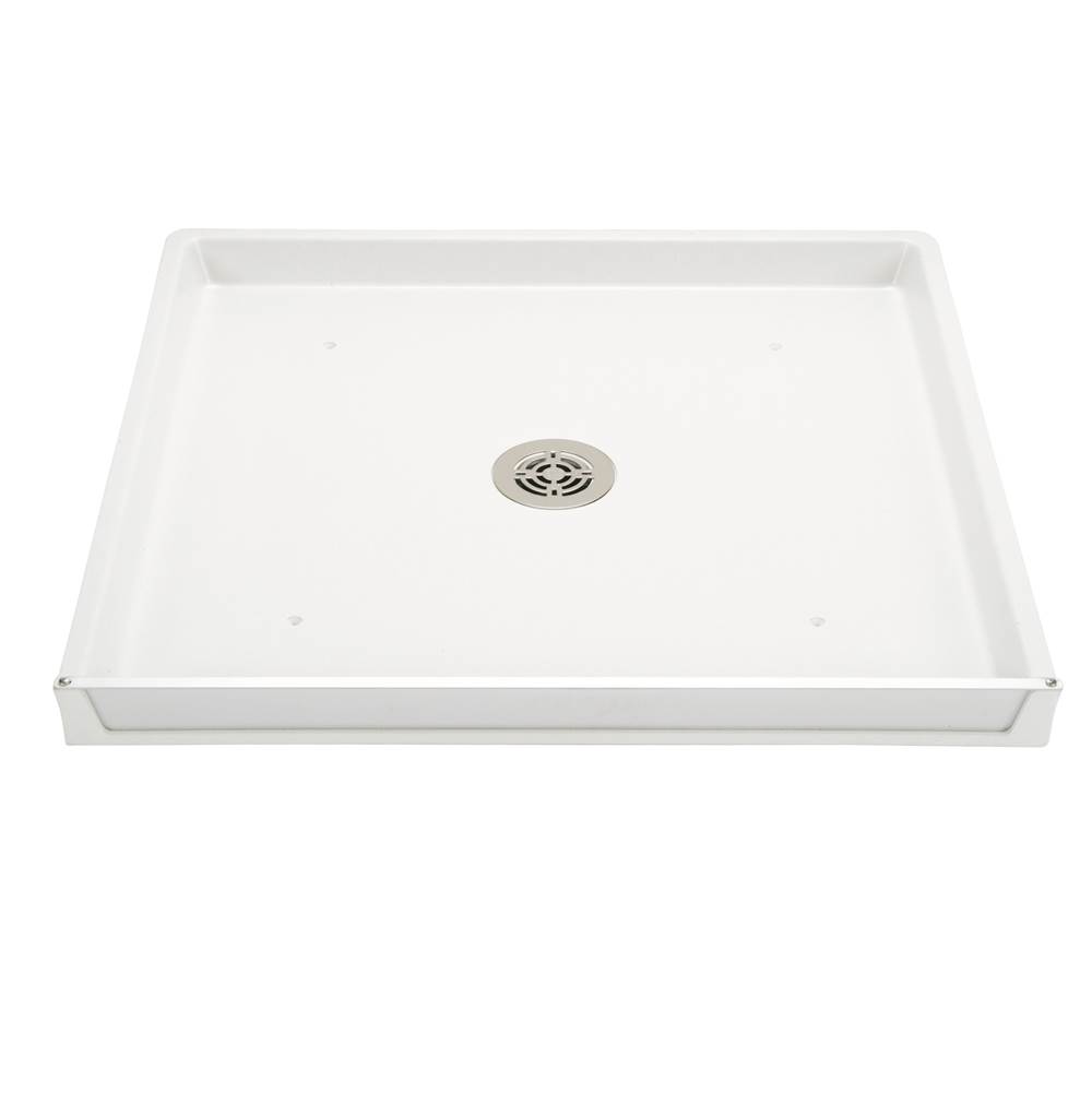 Mustee And Sons Durapan Washer Pan, 30''X32'', 2'' Center Drain