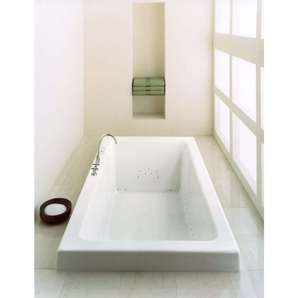 Neptune ZEN bathtub 36x72 with armrests and 4'' top lip, Whirlpool/Activ-Air, White