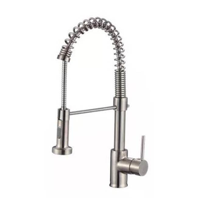 Presidential Single Handle Pull-out Commercial Kitchen Faucet in Chrome