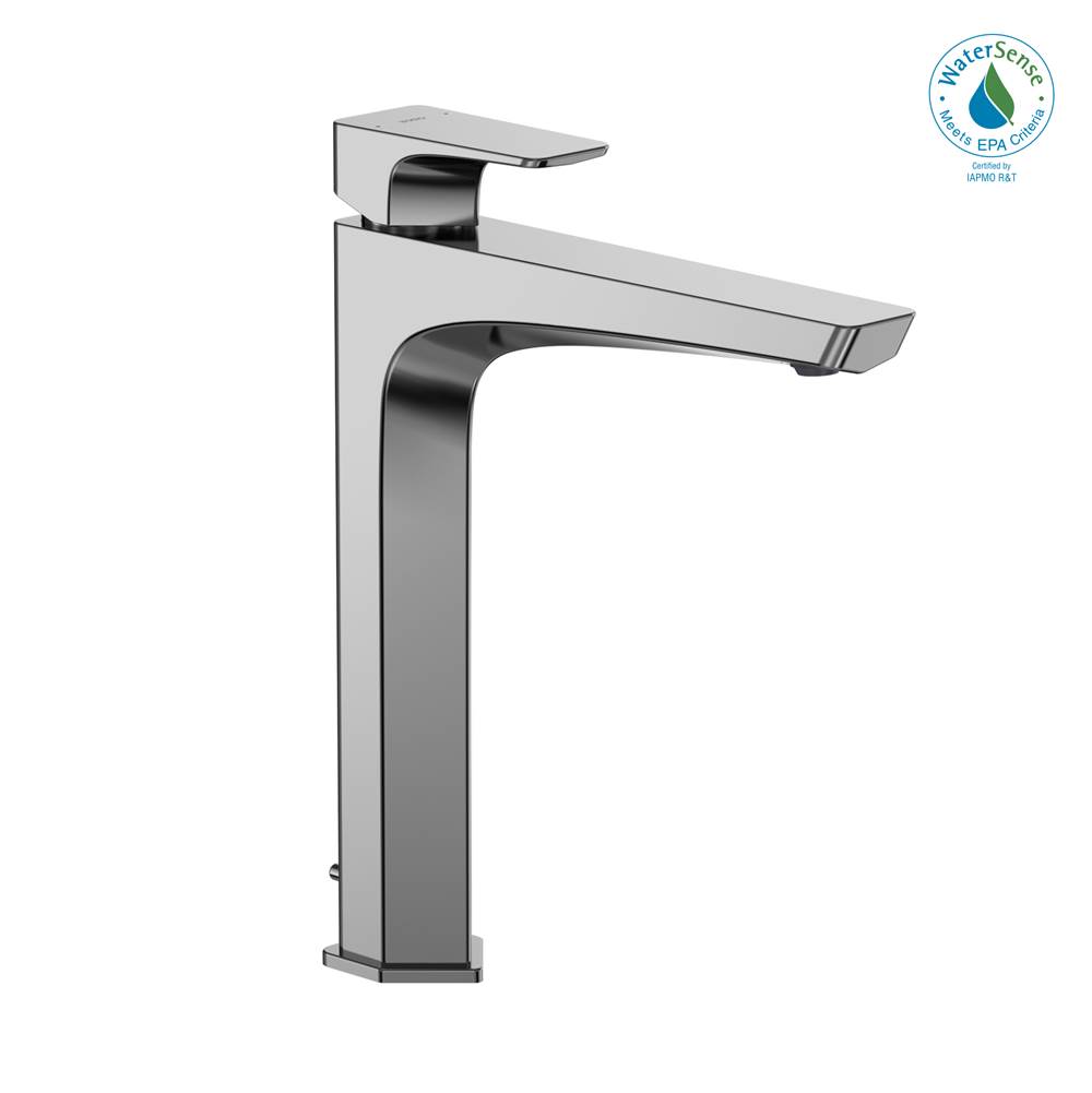 TOTO Toto® Ge 1.2 Gpm Single Handle Vessel Bathroom Sink Faucet With Comfort Glide Technology, Polished Chrome Nickel