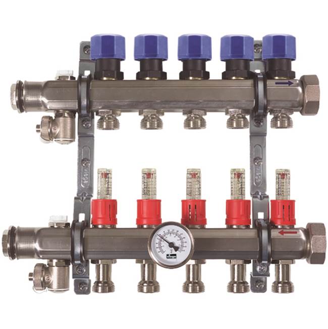 Viega Manifold Outlet(S): 5; Svc; Union: 1 1/4; Fpt: 1