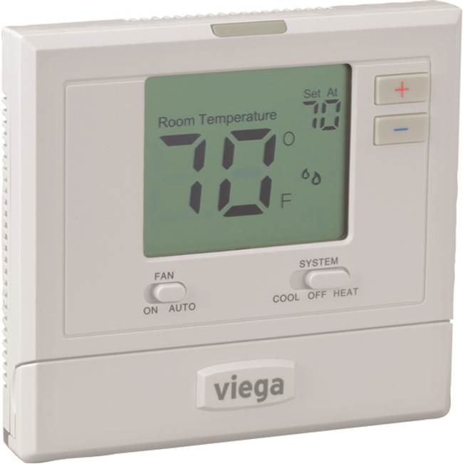 Viega Thermostat
Heat/Cool Non Programmable V: 24
