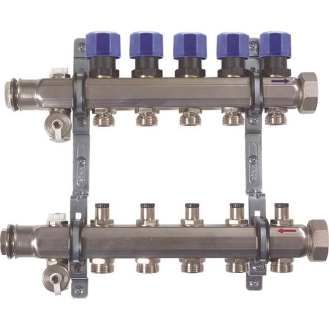Viega Manifold Outlet(S): 4; Svc; Union: 1 1/4; Fpt: 1