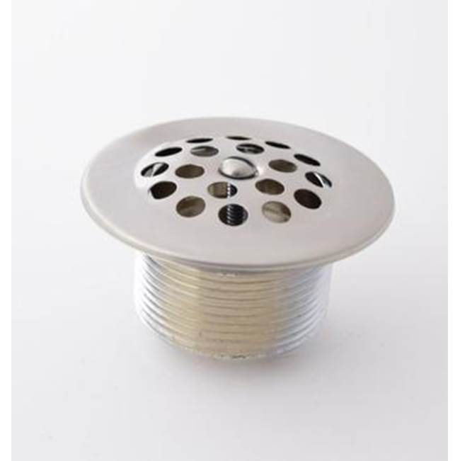 Watco Manufacturing Trip Lever Dome Strainer Cover With Screw No Strainer Body Brushed Nickel