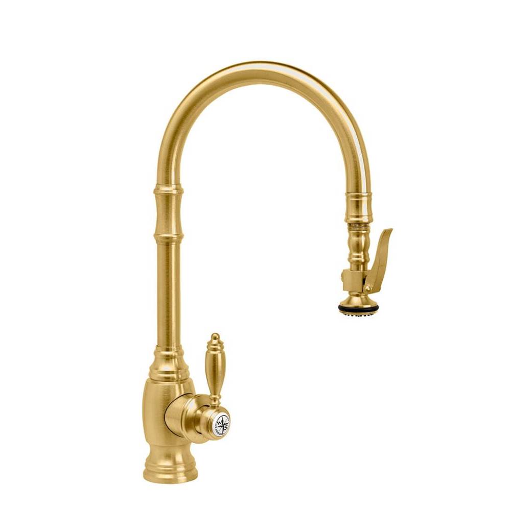 Waterstone Waterstone Traditional Prep Size PLP Pulldown Faucet - Angled Spout