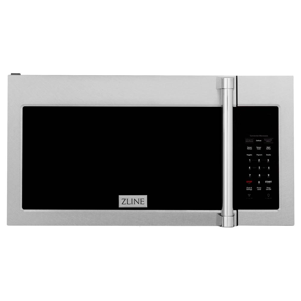 Z-Line Over the Range Convection Microwave Oven in DuraSnow® Stainless Steel with Traditional Handle and Sensor Cooking