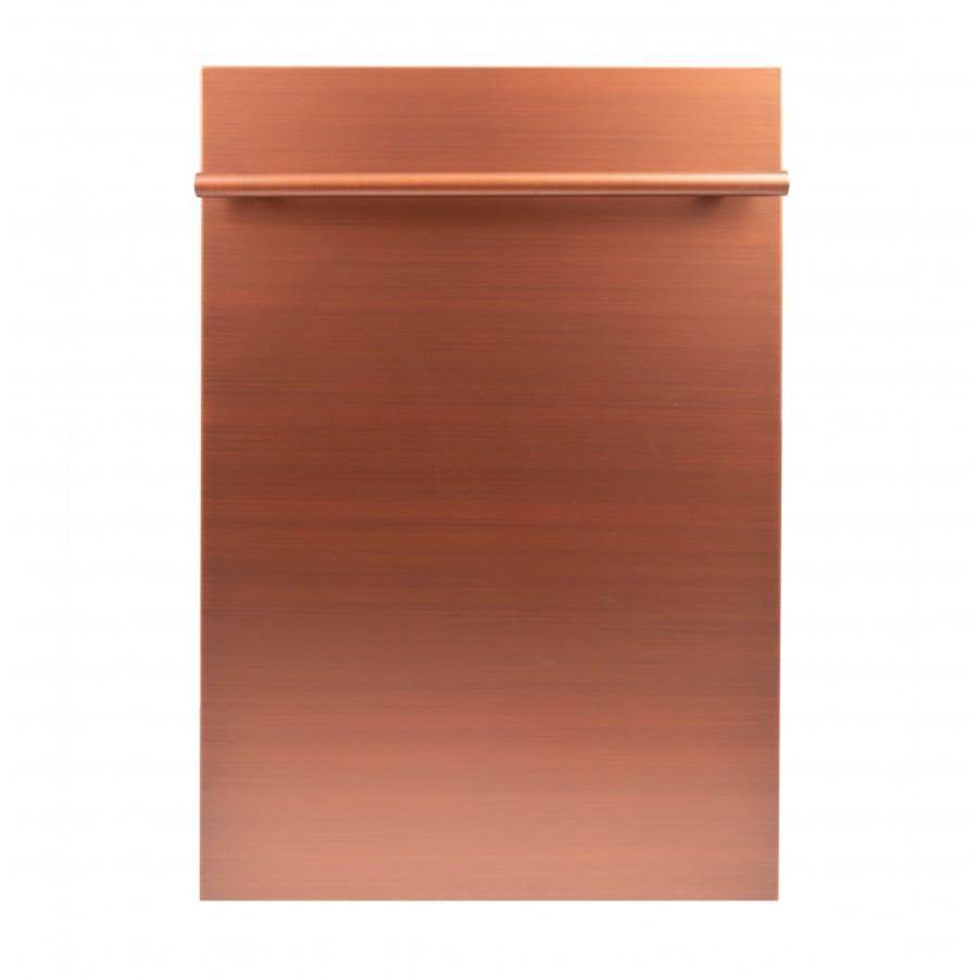 Z-Line 18'' Top Control Dishwasher in Copper with Stainless Steel Tub and Modern Style Handle