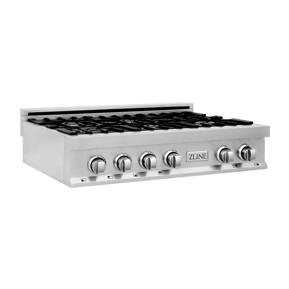 Z-Line 36'' Porcelain with 6 Gas Burners