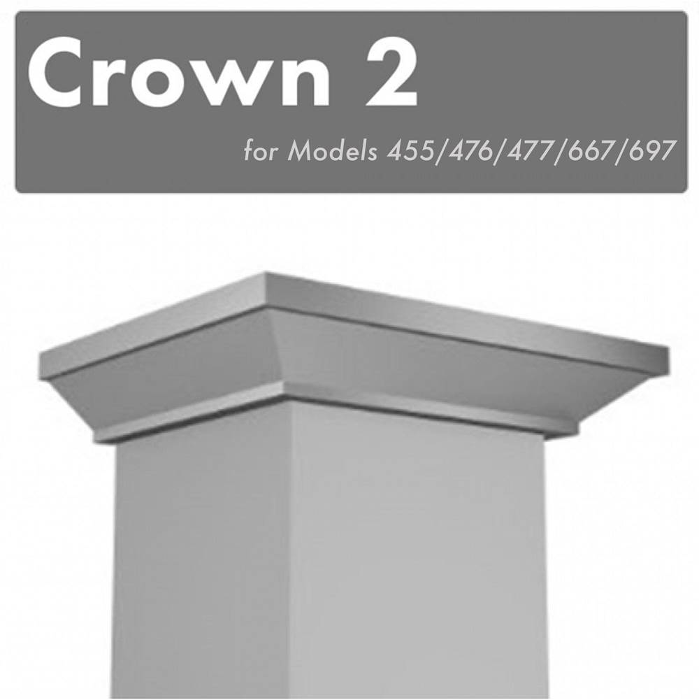 Z-Line Crown Molding Profile 2 for Wall Mount Range Hood