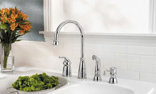 Kitchen Faucets with Side Sidespray